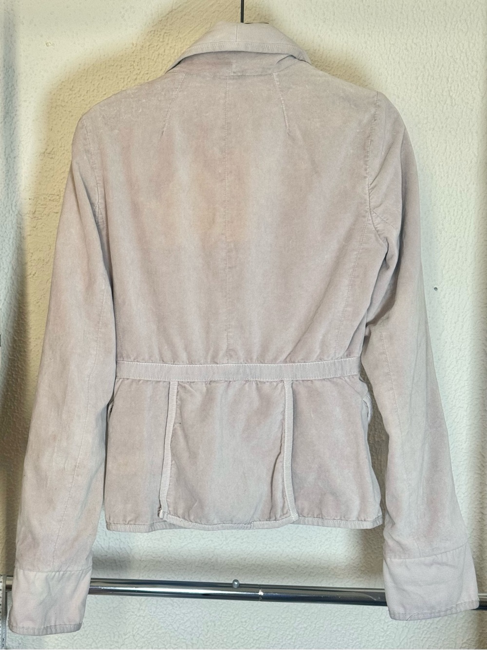 Marc Jacobs Velour Lilac Blazer Jacket Size 4 Rope Button - Picture 5 of 5